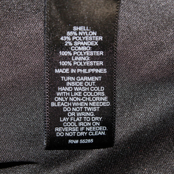 Express Sz 2 Black Gold Textured Shimmer Mesh Inserts Nylon Blend Bodycon Dress