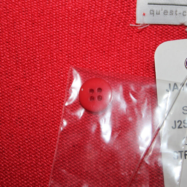 Joseph A NEW $68 Sz S Strawberry Pink Button Up Sheer Eyelet 100% Rayon Cardigan