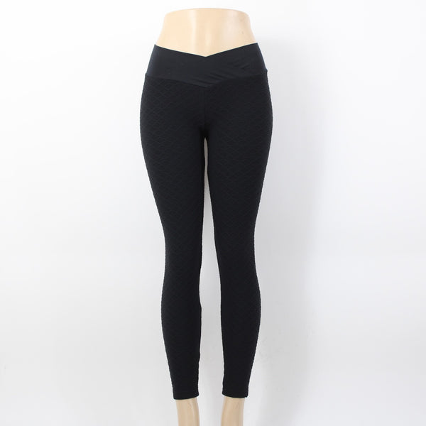 Boom Booty Sz L x 26 Black Elastic Waist Polyester Spandex Active Wear Pant