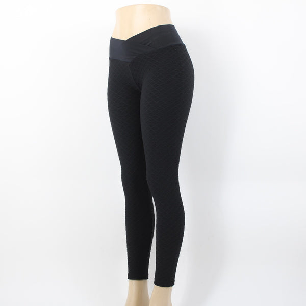 Boom Booty Sz L x 26 Black Elastic Waist Polyester Spandex Active Wear Pant