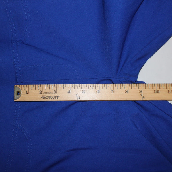 Joseph Ribkoff Pant Sz 6 x 29 Blue Pull On Elastic Waist Straight Leg Ankle Pant