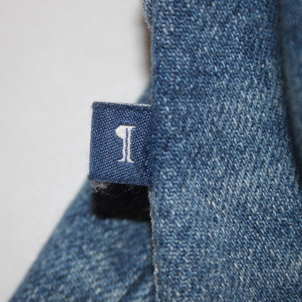 Pilcro Jeans Sz 26 x 30 Blue Denim Roll Up Ankle Pockets Cotton Elastane Jeans