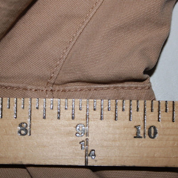 Talbots NEW $90 Sz 2 x 26 Tan Pockets Cotton Spandex Capri Pant