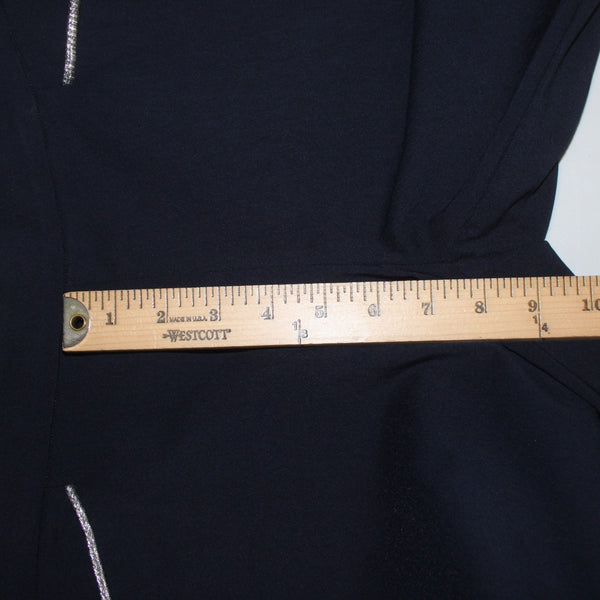 89th Madison Pant NEW $48 Sz PM x 27 Vagabond Navy Blue Ankle Rayon