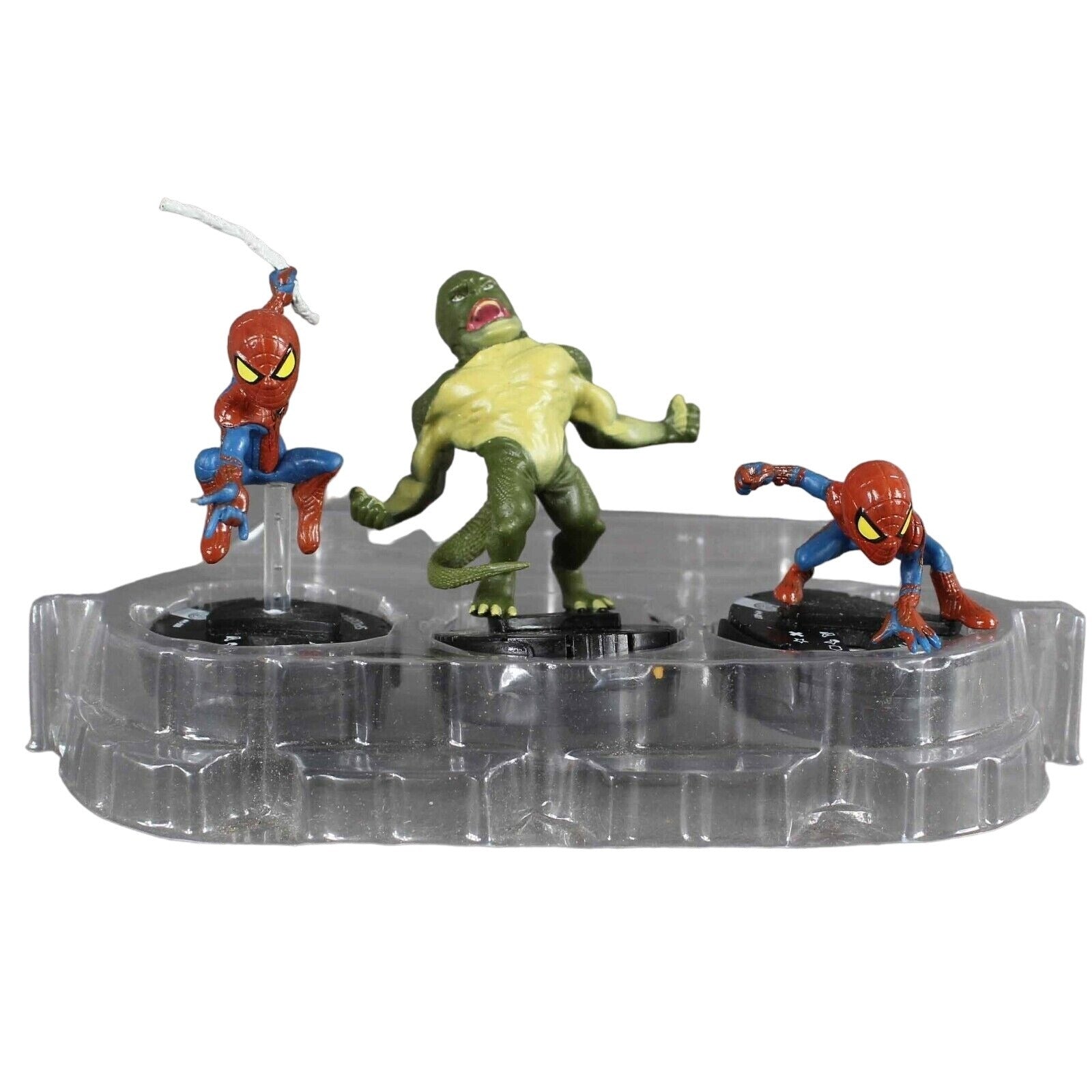 Spiderman Killer Croc Spiderman 2" Uncarded Unboxed Figures on Stands