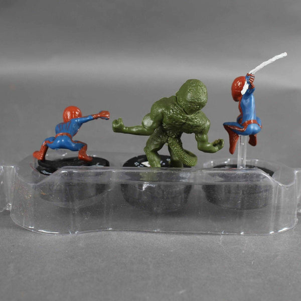 Spiderman Killer Croc Spiderman 2" Uncarded Unboxed Figures on Stands
