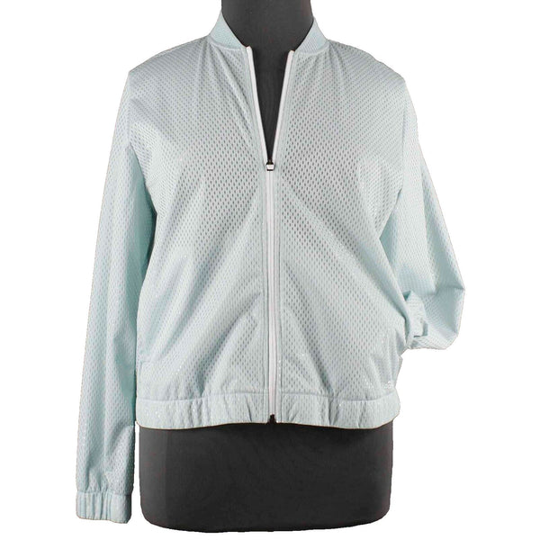 Adidas NEW Sz XL Ash Green Summer Bomber 100% Polyester Jacket