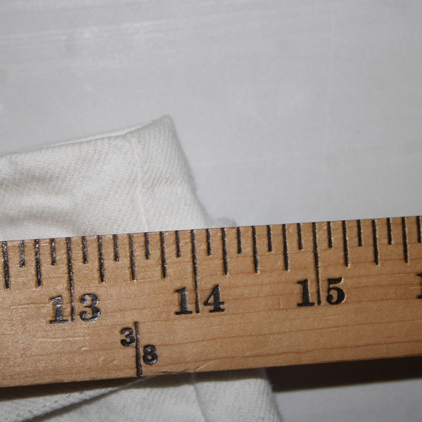 J Brand Sz 26 x 25 White Belted Wide Leg Ankle Raw Hem 100% Cotton Pant