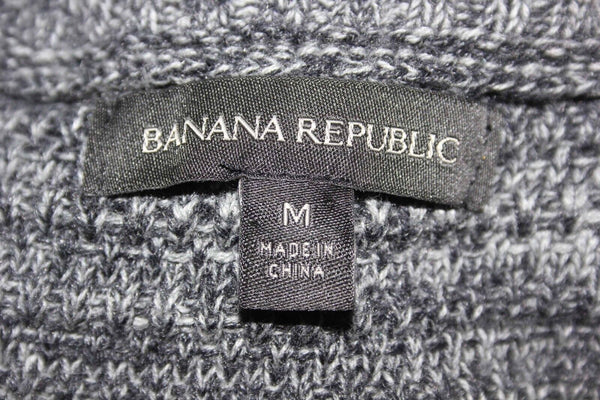 Banana Republic Sz M Heather Gray Cowl Neck Sleeveless Hi Way Low Knit Top