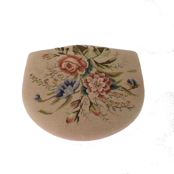 Chair Cushions 16 x 15 x 2 Multi Colored Floral Qty 1 Needle Point Cushions