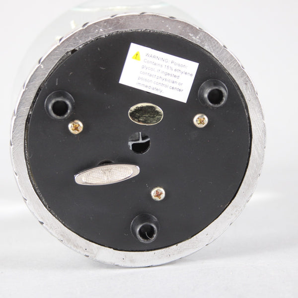 Angel Snow Globe Silver Tone Angel With Dove Musical Snow Globe