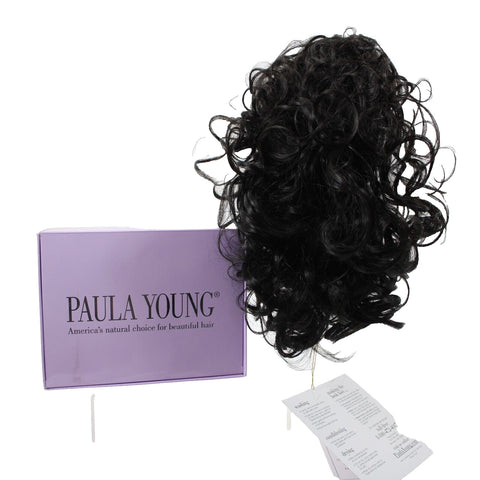 Paula Young NEW A3334 1B Curly Curls Comb Hair Clip