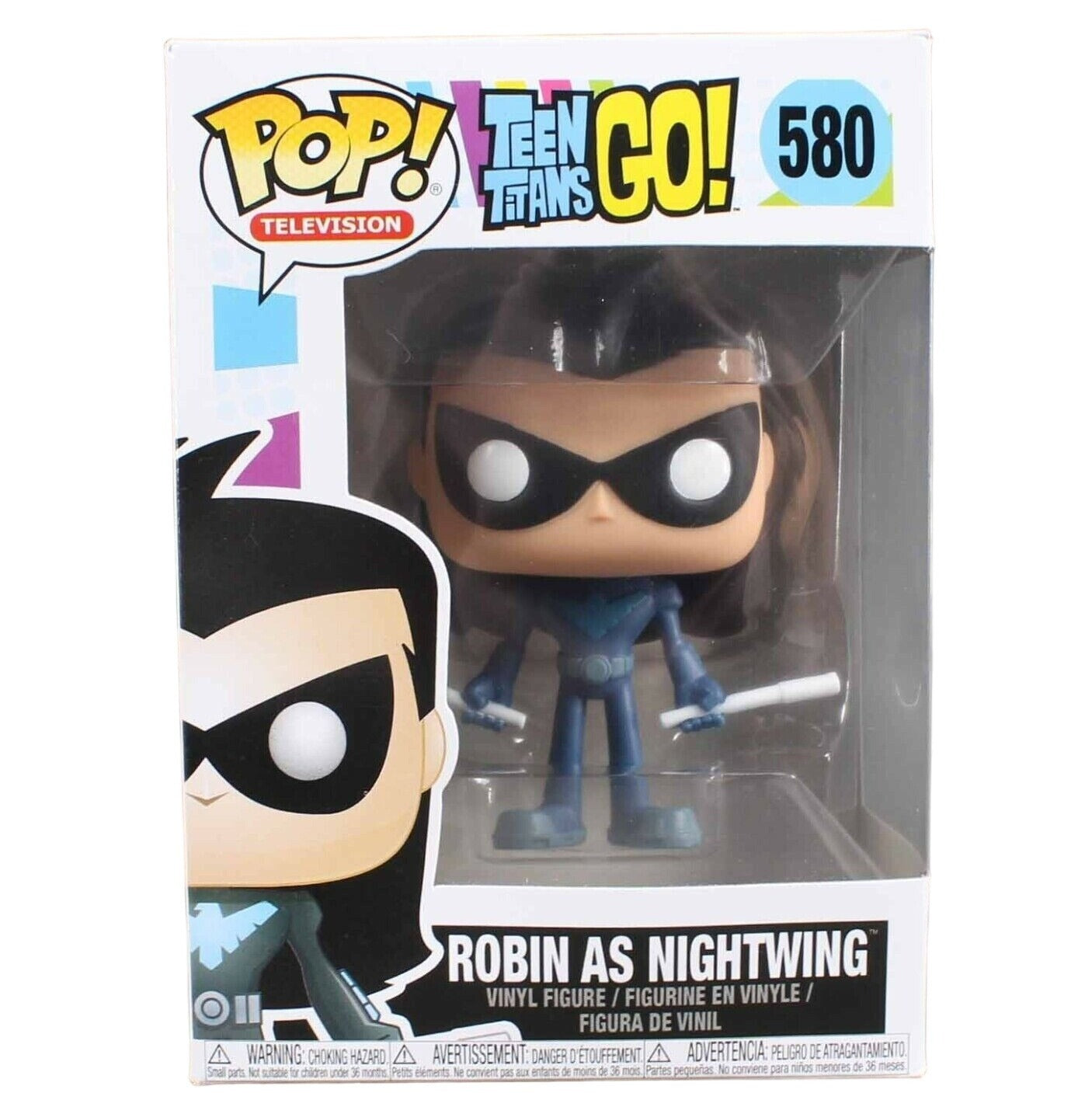 Funko POP Television Teen Titans Go #580 Robin As Nightwing Vinyl Figure