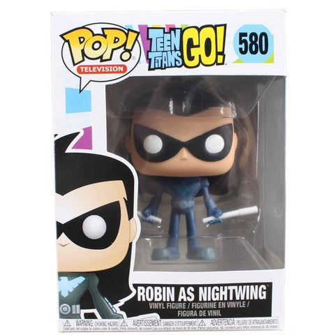 Funko POP Television Teen Titans Go #580 Robin As Nightwing Vinyl Figure