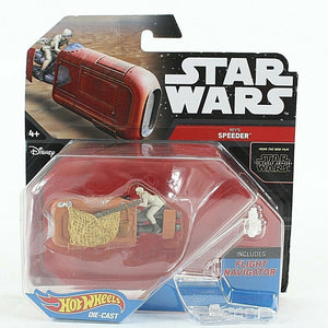 Star Wars Hot Wheels Rey's Speeder Car Flight Navigator Collectible