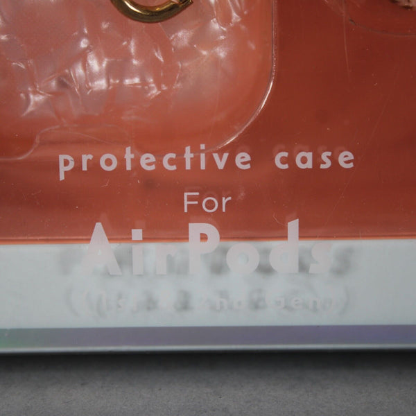 Pink Sky Light Pink Clear 1st & 2nd Generation Airpods Protective Case