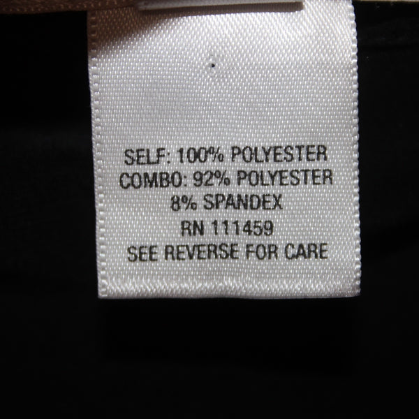 White House Black Market Jumpsuit Sz 6 Black Gathered Top 100% Poly Jumpsuit