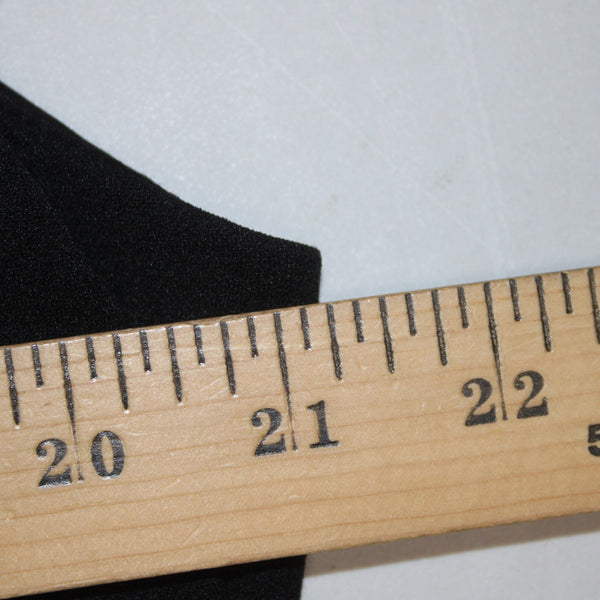 Joseph Ribkoff Dress Signature NEW Sz 22 Black Mesh Hi Lo Poly Spandex Dress