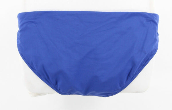 Helen Jon Sz S Blue Tactel Spandex Lined Nylon Lycra Bikini Bottom