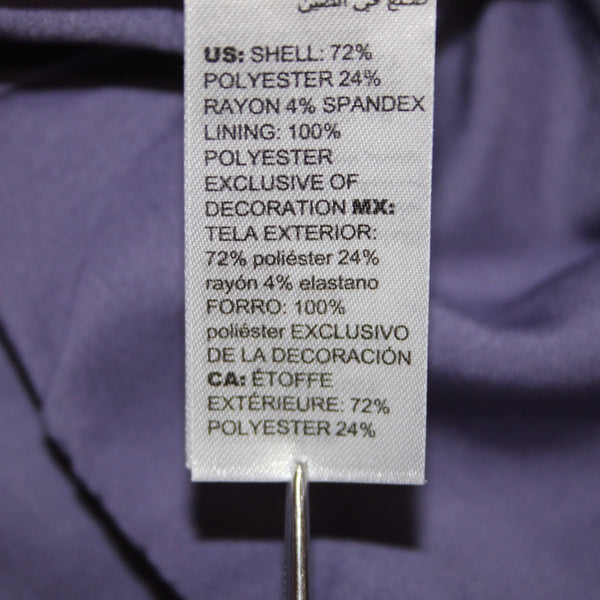 White House Black Market Jacket NEW $180 Sz 12 Black White Polyester Rayon