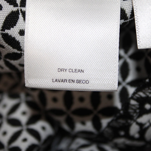 Kasper Pant NEW $79 Sz 16 x 27 Black White Hook Eye Pockets Poly Elastane Pant