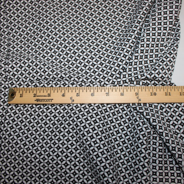 Kasper Pant NEW $79 Sz 16 x 27 Black White Hook Eye Pockets Poly Elastane Pant