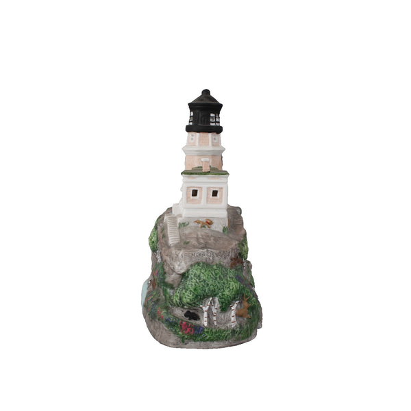 Dave Grossman Creation Light House Lamp Split Rock MN AS IS Lighthouse Lamp