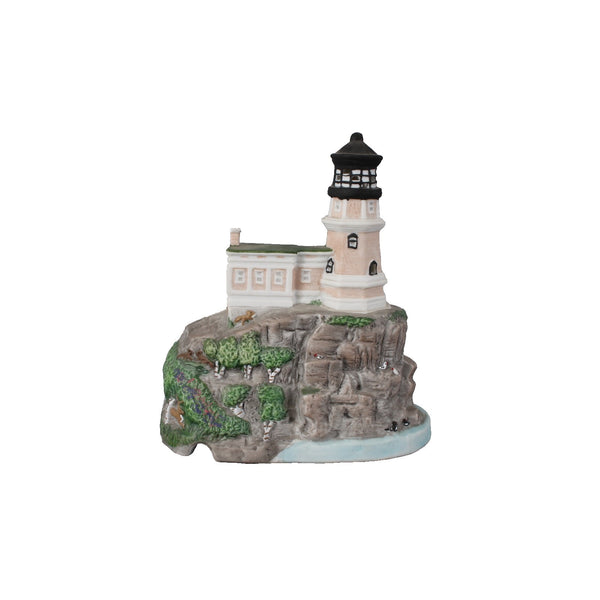 Dave Grossman Creation Light House Lamp Split Rock MN AS IS Lighthouse Lamp