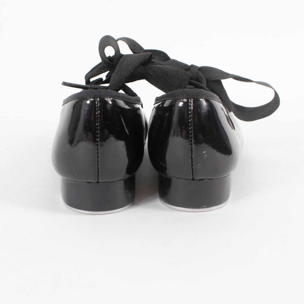 American Ballet Theatre Spotlights Sz 9.5 Youth Black Tap Shoes