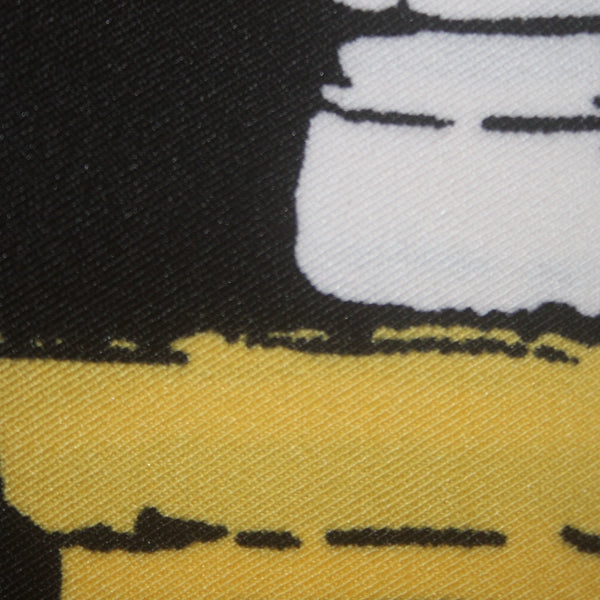 I Le Dress Sz 14 Black Yellow White 2 Pc Pencil Polyester Spandex Dress