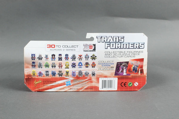 Transformers NEW Collectible Figurines & 3D Puzzle Piece Collector Cards & Base