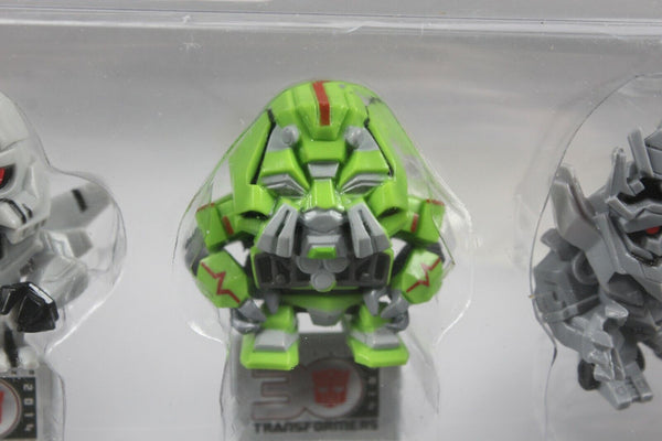 Transformers NEW Collectible Figurines & 3D Puzzle Piece Collector Cards & Base