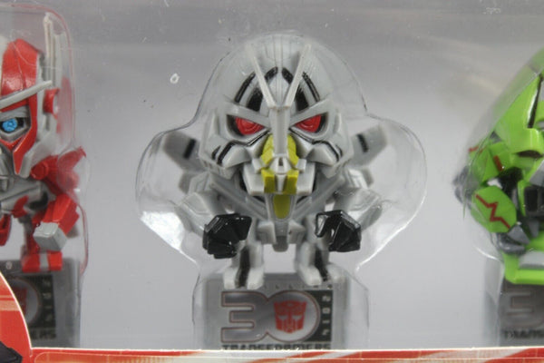 Transformers NEW Collectible Figurines & 3D Puzzle Piece Collector Cards & Base