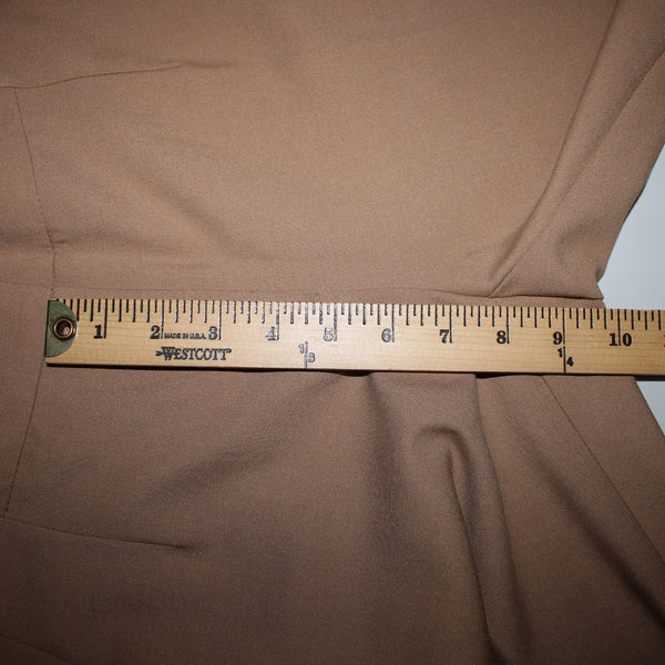 Chicos NEW $99 So Slimming Sz 00 S x 29 Wheat Tan Diamond Fit Poly Viscose Pant