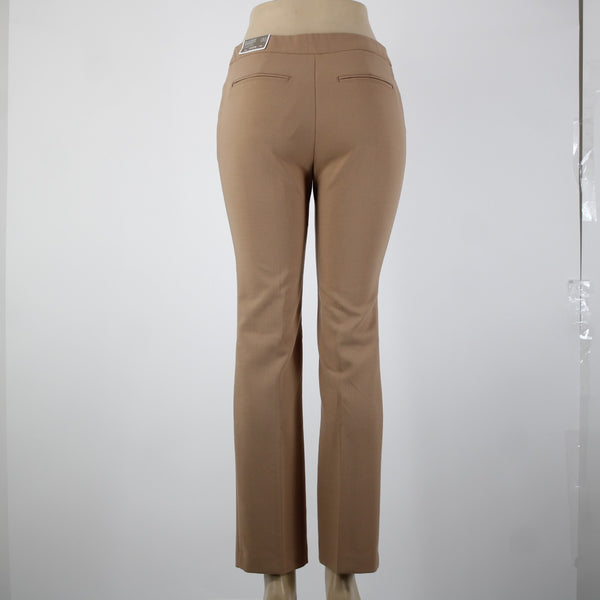Chicos NEW $99 So Slimming Sz 00 S x 29 Wheat Tan Diamond Fit Poly Viscose Pant