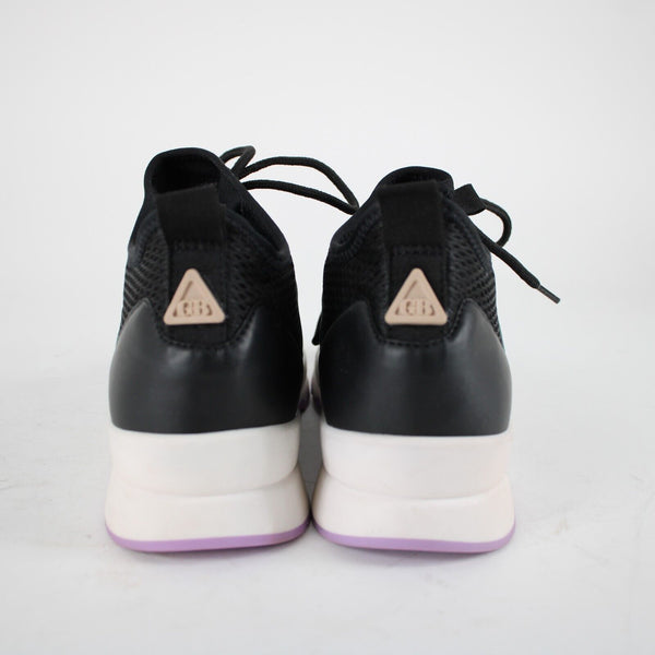 Gianni Bini Joya Finish Line Sz 8.5 M Black Green Lavender Tennis Manmade Shoe
