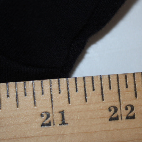 Johnny Was Jacket Sz L Black Cotton Red Poly Embroidered 3/4 Sleeve Wrap Jacket