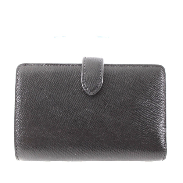 Kate Spade Wallet NEW $249 5 x 3 x 1 Black Gold Tone Inner Card Slots Leather