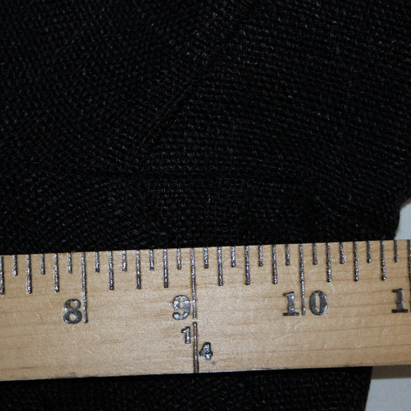 Escada Sport Sz 34 x 24 Black Unlined Pockets 100% Silk Capri Pant