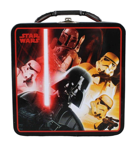 The Tin Box Co Star Wars Tin Tote Collectible Lunch Box