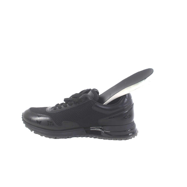 Louis Vuitton Sneakers GO 0242 Run Away Trainers  Sz 7 Black Leather Low Sneaker