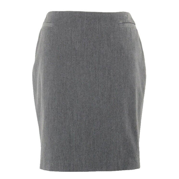 The Limited 10 Charcoal Pencil Poly Rayon Lycra Spandex Skirt