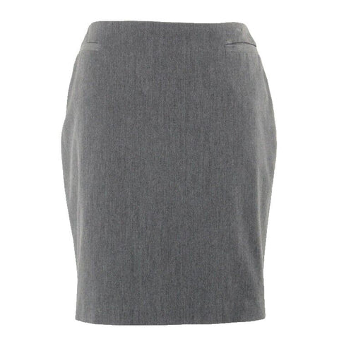 The Limited 10 Charcoal Pencil Poly Rayon Lycra Spandex Skirt