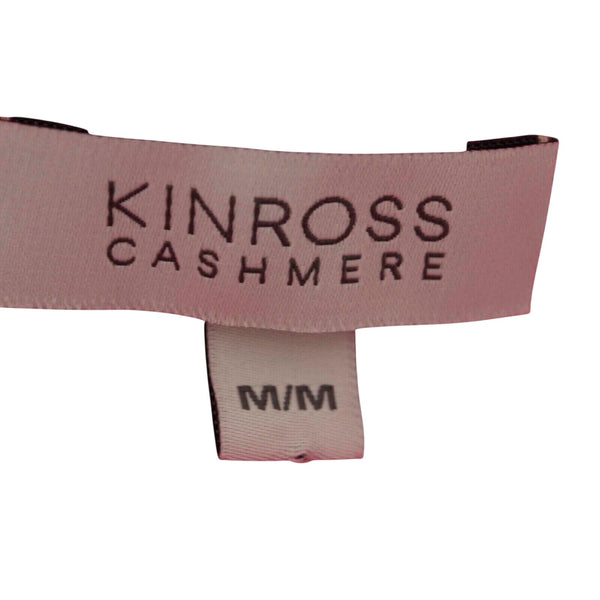 Kinross Cashmere Sweater Sz M Hot Pink 100% Cashmere Top Sweater