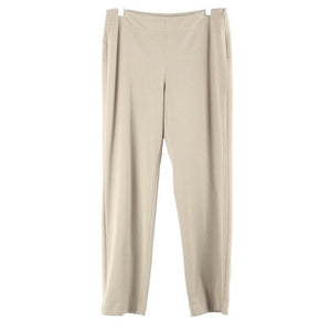Talbots Sz 8 x 30 Tan Heritage Poly Rayon Spandex Trouser Pant