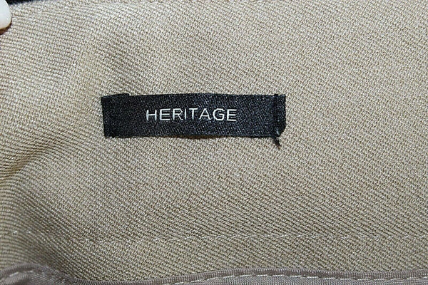 Talbots Sz 8 x 30 Tan Heritage Poly Rayon Spandex Trouser Pant