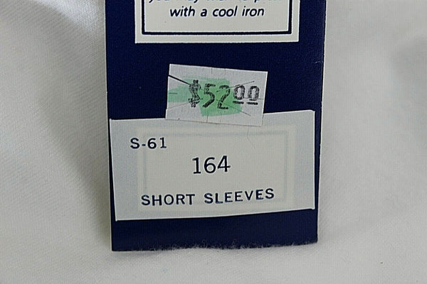 David Smith NEW $52 Sz S White Button Neck Cotton Polyester Knit Top