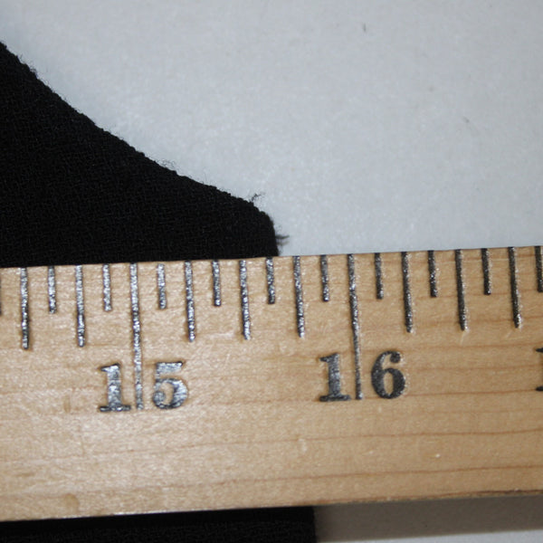 Oscar De La Renta Dress Sz 0 Black Bow Details Side Zip 100% Wool Dress