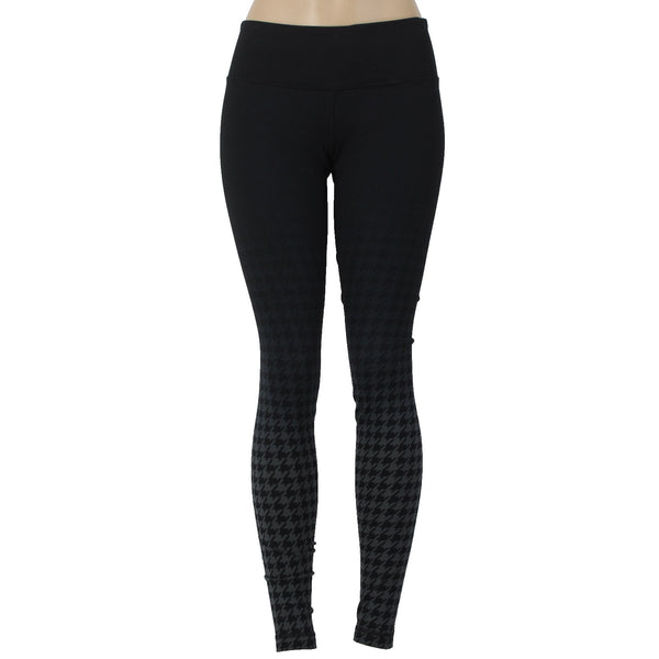 Lululemon AW Pant Sz 6 x 31 Black Gray Pull On Skinny No Fabric Label AW Pant