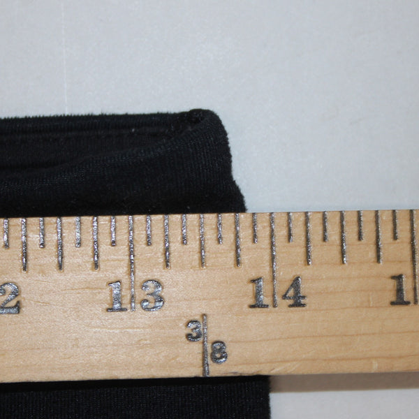 Lululemon AW Pant Sz 6 x 31 Black Gray Pull On Skinny No Fabric Label AW Pant